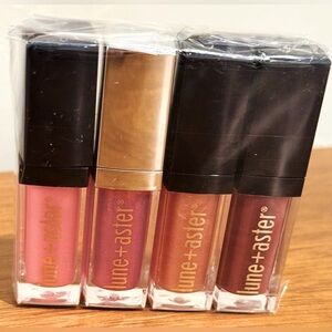 lune + aster Lip Gloss Set - 4 Beautiful Shades
